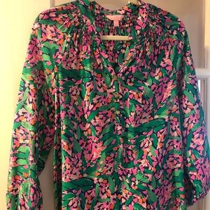 Lilly Pulitzer Silk Top